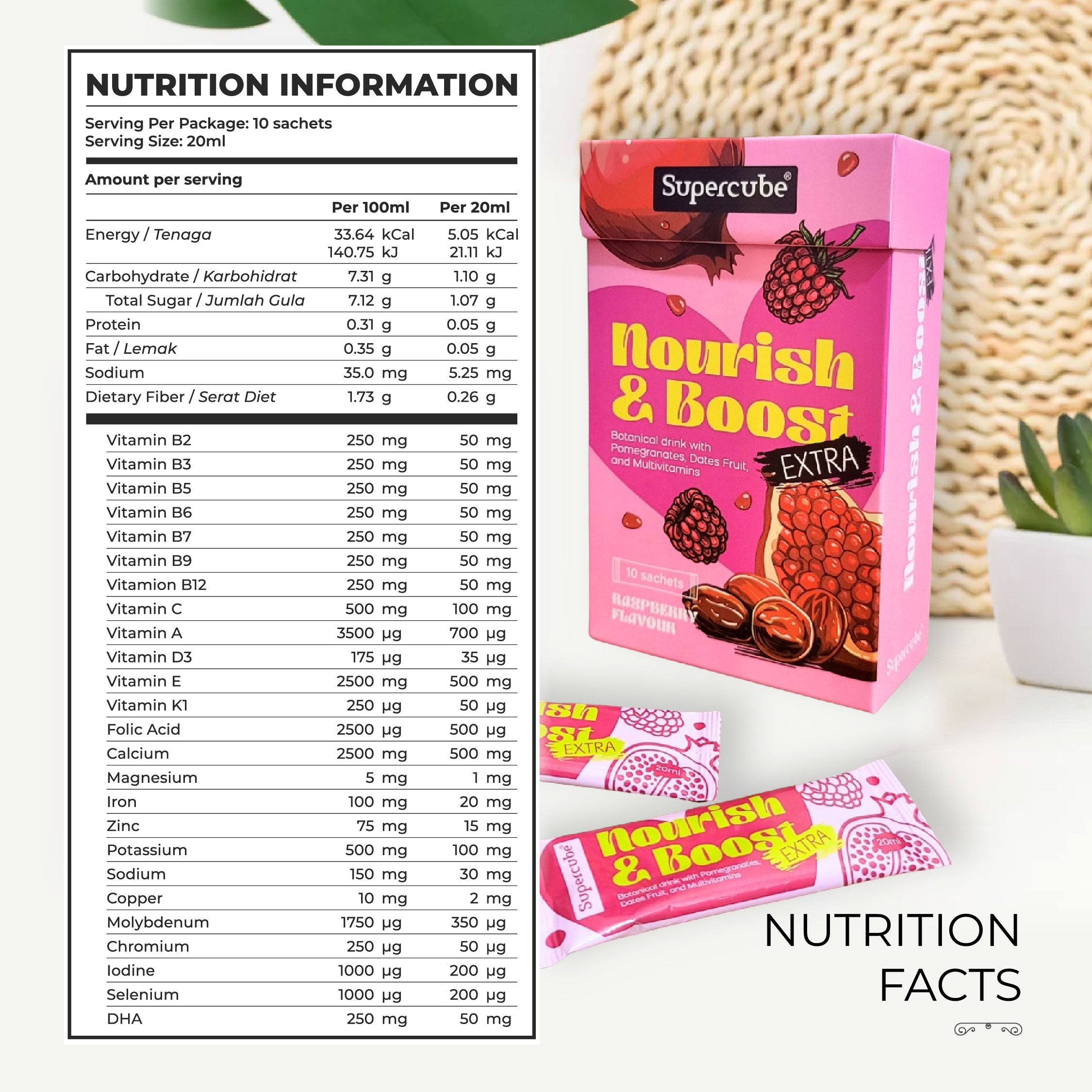 Nourish & Boost Extra Liquid Multivitamin